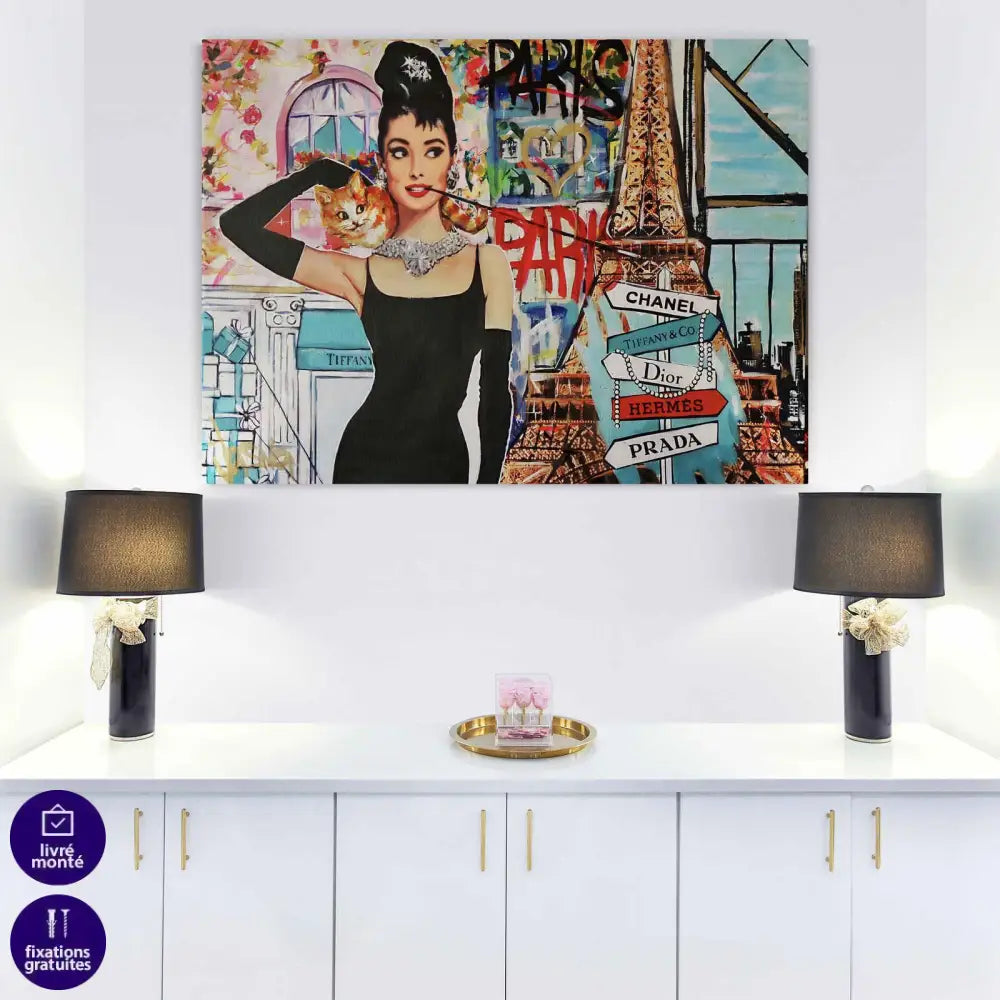 Tableau Mode Made In Paris - Montableaudeco