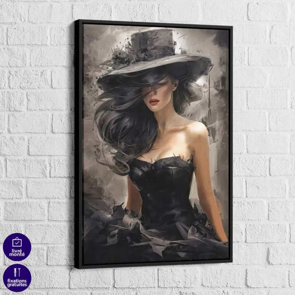 Tableau Moderne | Femme Fatale | Offre de Bienvenue -20% c