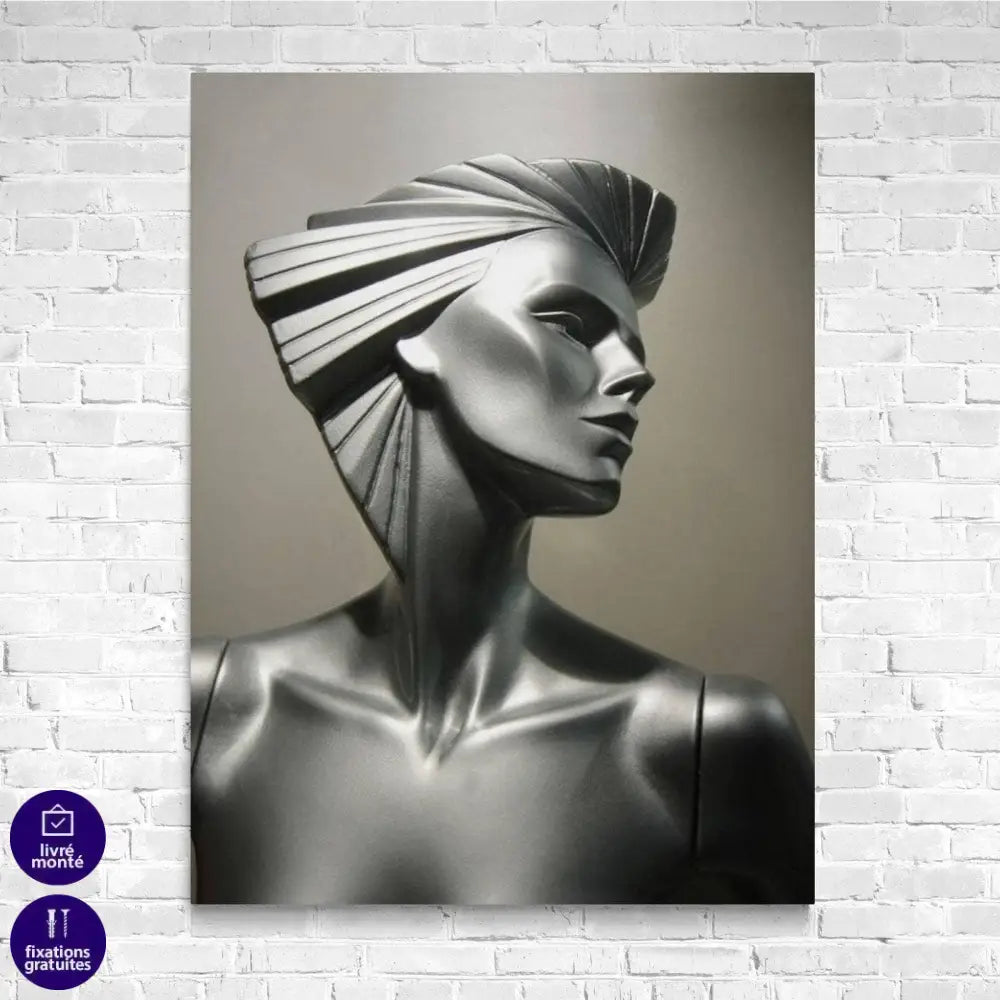 Tableau Moderne Figure Metal - Montableaudeco