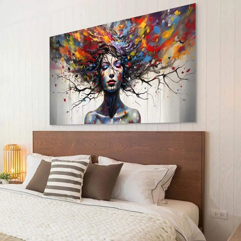 Tableau Moderne Rêve en Couleurs Tableau moderne