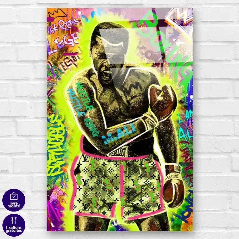 Tableau Mohamed Ali Louis Vuitton - Montableaudeco