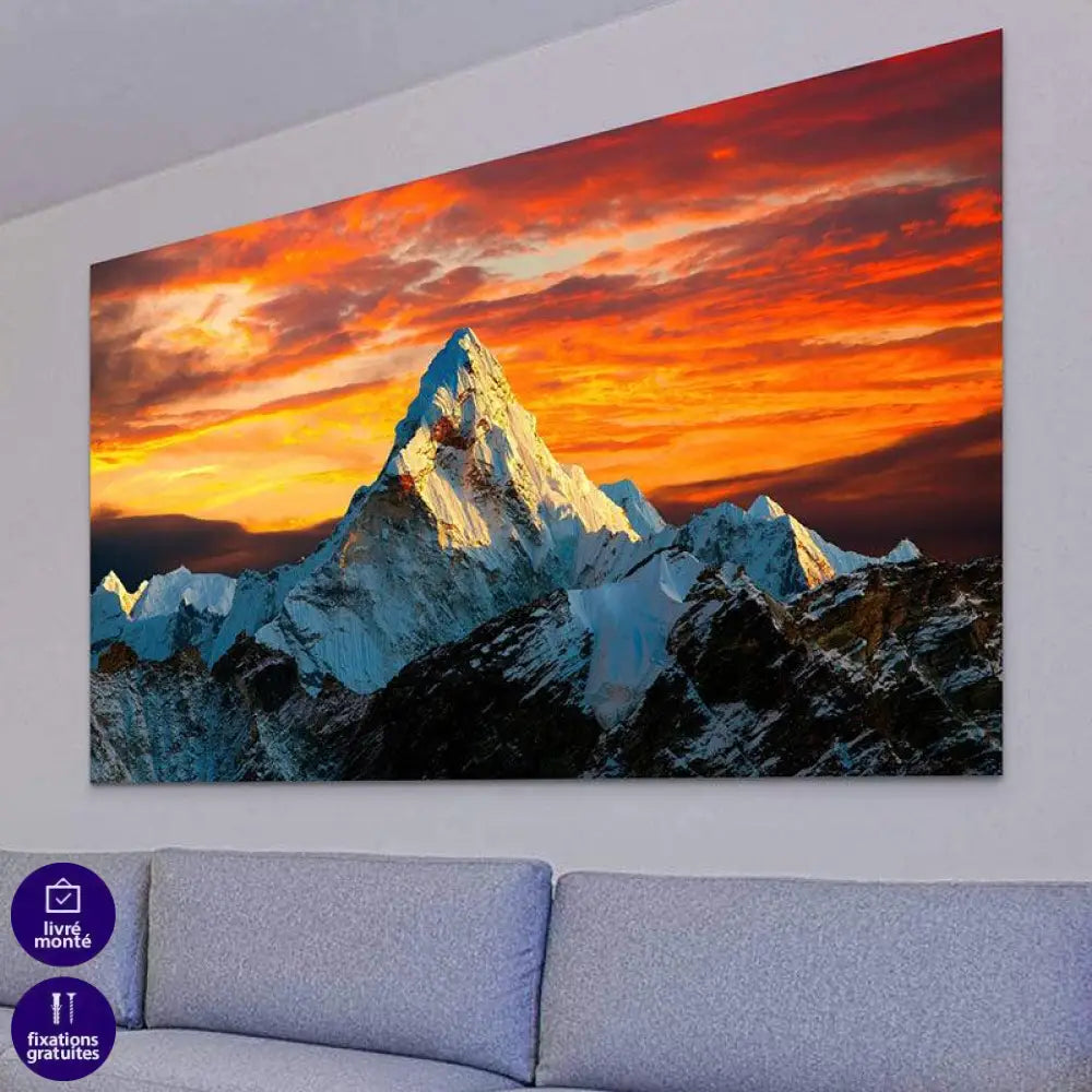 Tableau Montagne Mont Everest - Montableaudeco
