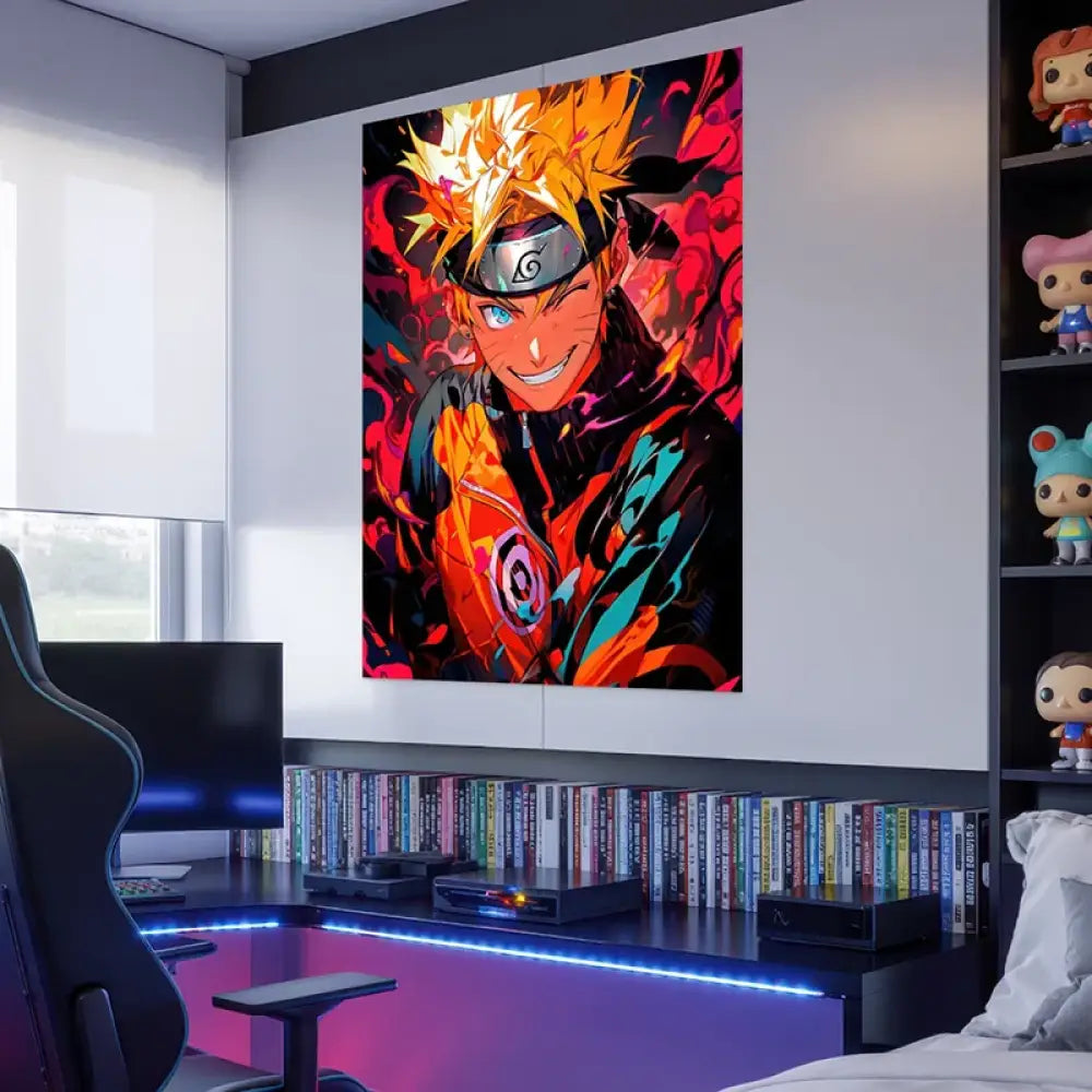 affiche murale Naruto clin d’œil bandeau Konoha