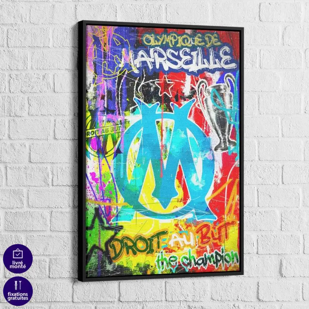 Affiche Olympique de marseille