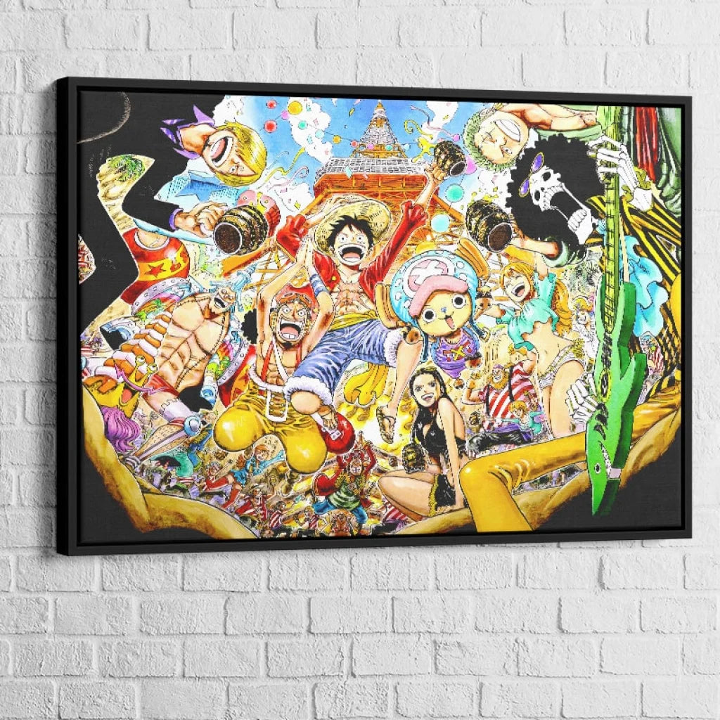 tableau plexiglas One Piece décor animé à Paris