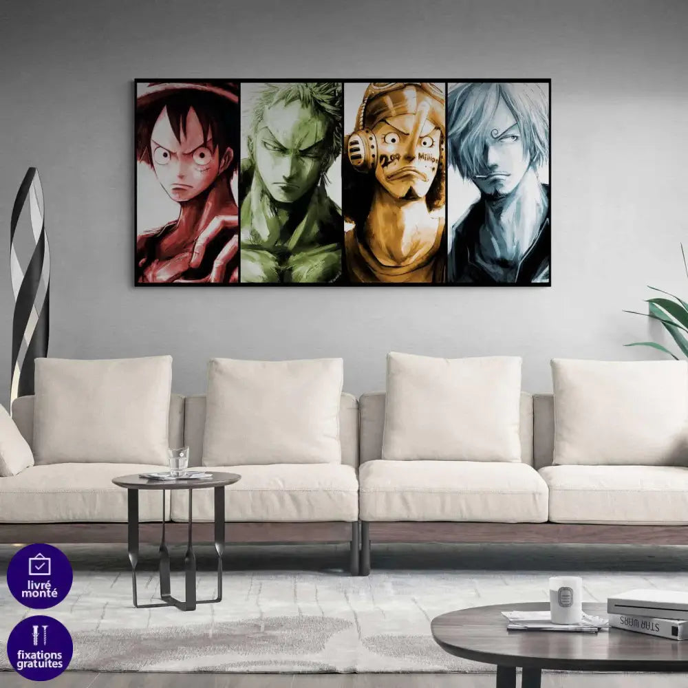 Tableau One Piece Grand Format - Montableaudeco