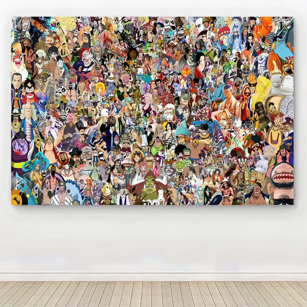 Tableau One Piece L’Héritage de Gol D. Roger 40x60cm / Affiche sans cadre Tableau One Piece