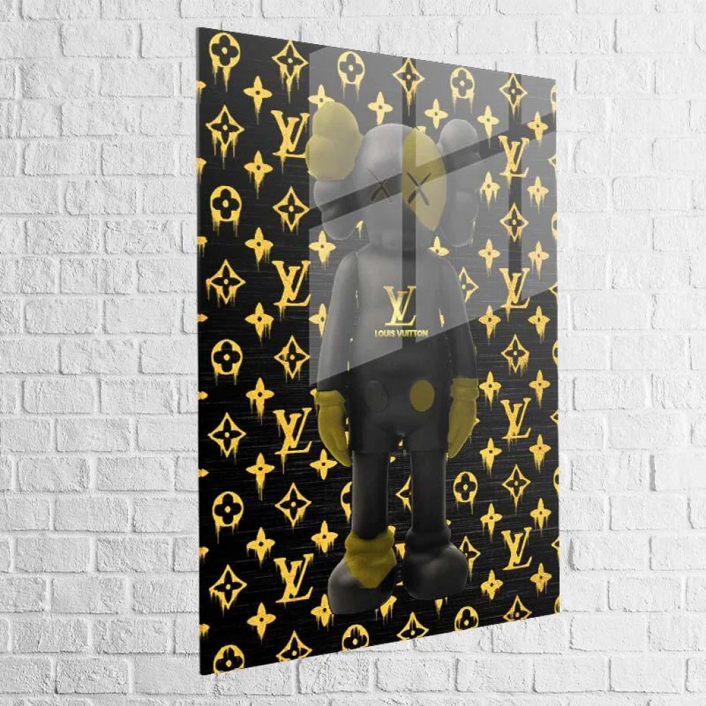 tableau pop art ours plexiglas