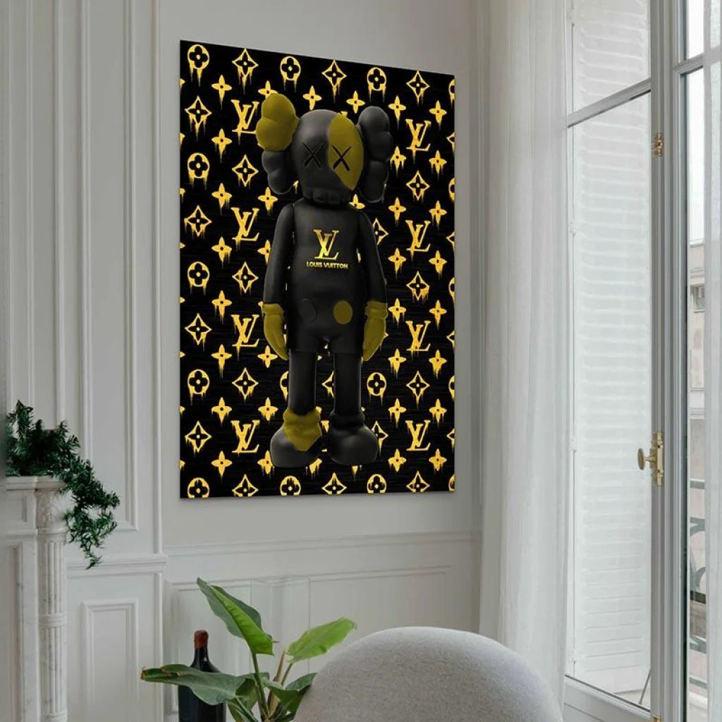 tableau contemporain ours fashion