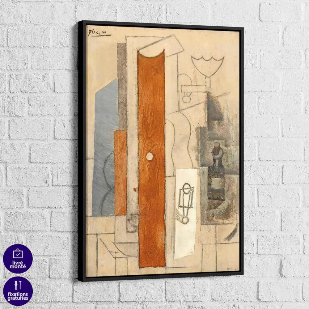 Tableau Pablo Picasso Collection Guitare Bec à Gaz 1913 - Montableaudeco
