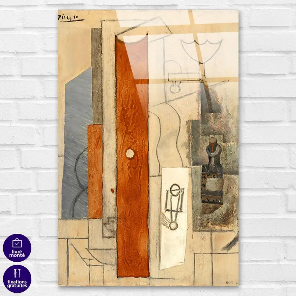 Tableau Pablo Picasso Collection Guitare Bec à Gaz 1913 - Montableaudeco