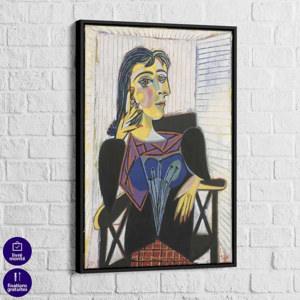Tableau Pablo Picasso Dora Maar Portrait - Montableaudeco