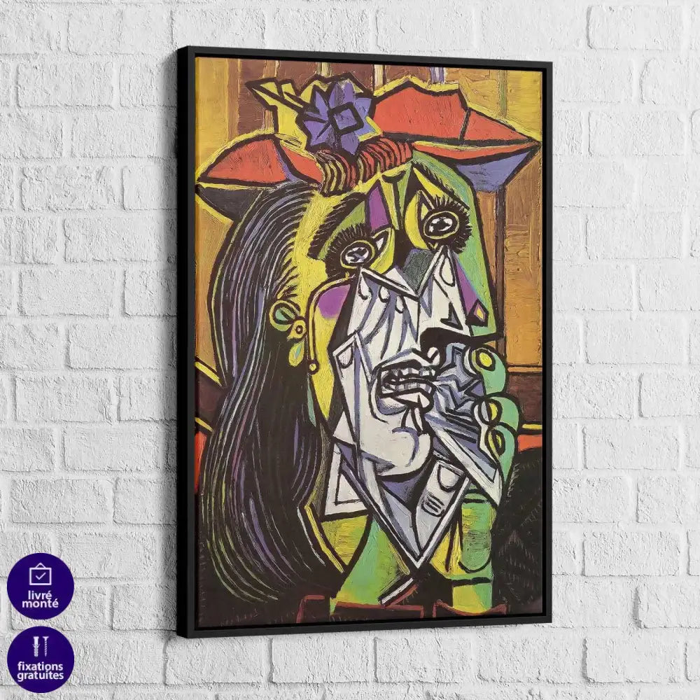 Tableau Pablo Picasso La Femme qui Pleure - Montableaudeco