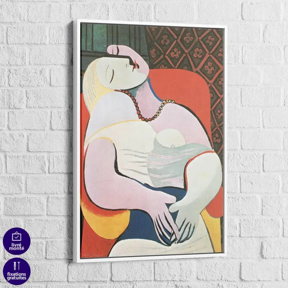 Tableau Pablo Picasso Le Rêve - Montableaudeco