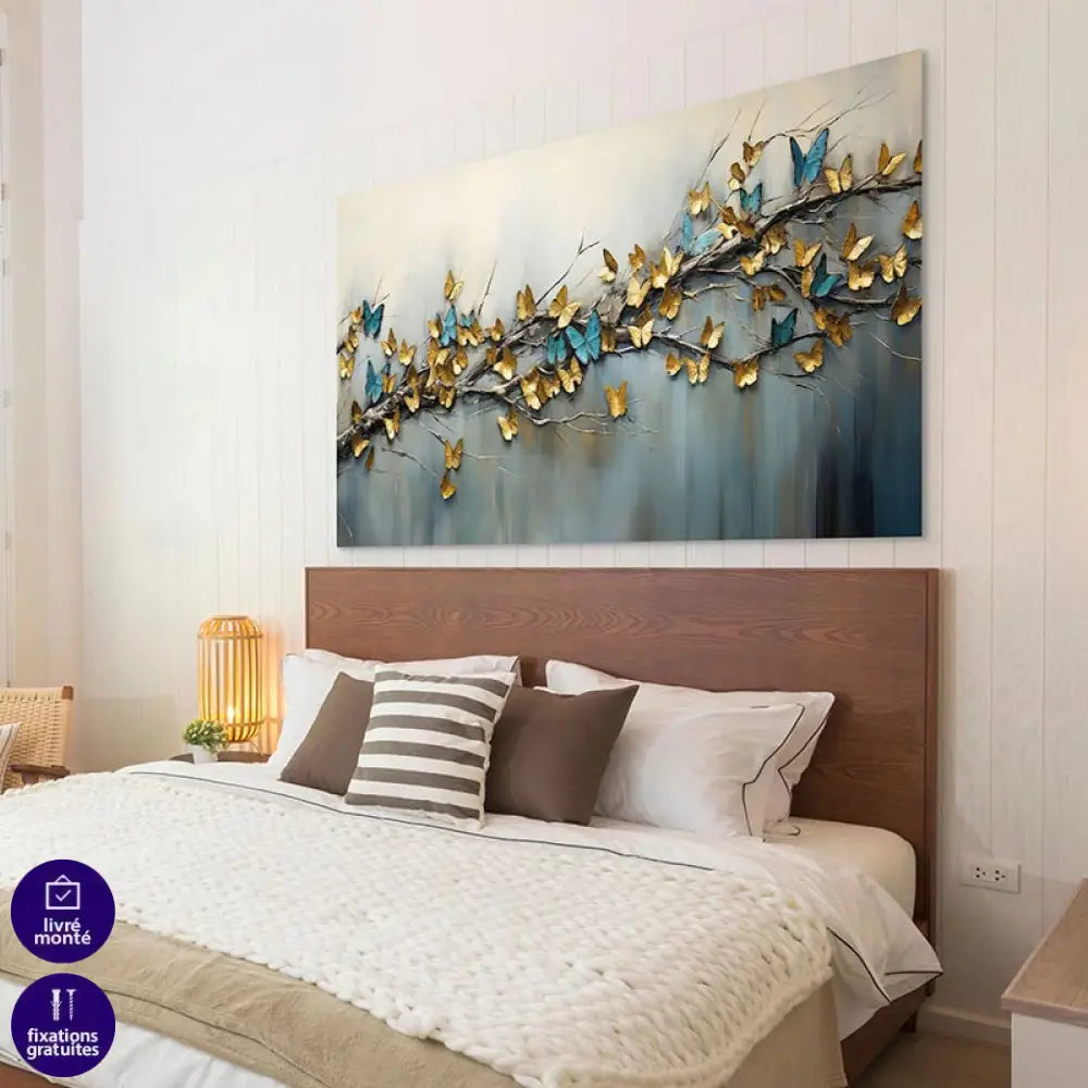 Tableau Papillon Symphonie Aérienne 3