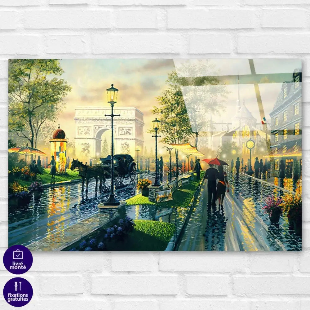 Tableau Paris La Promenade - Montableaudeco