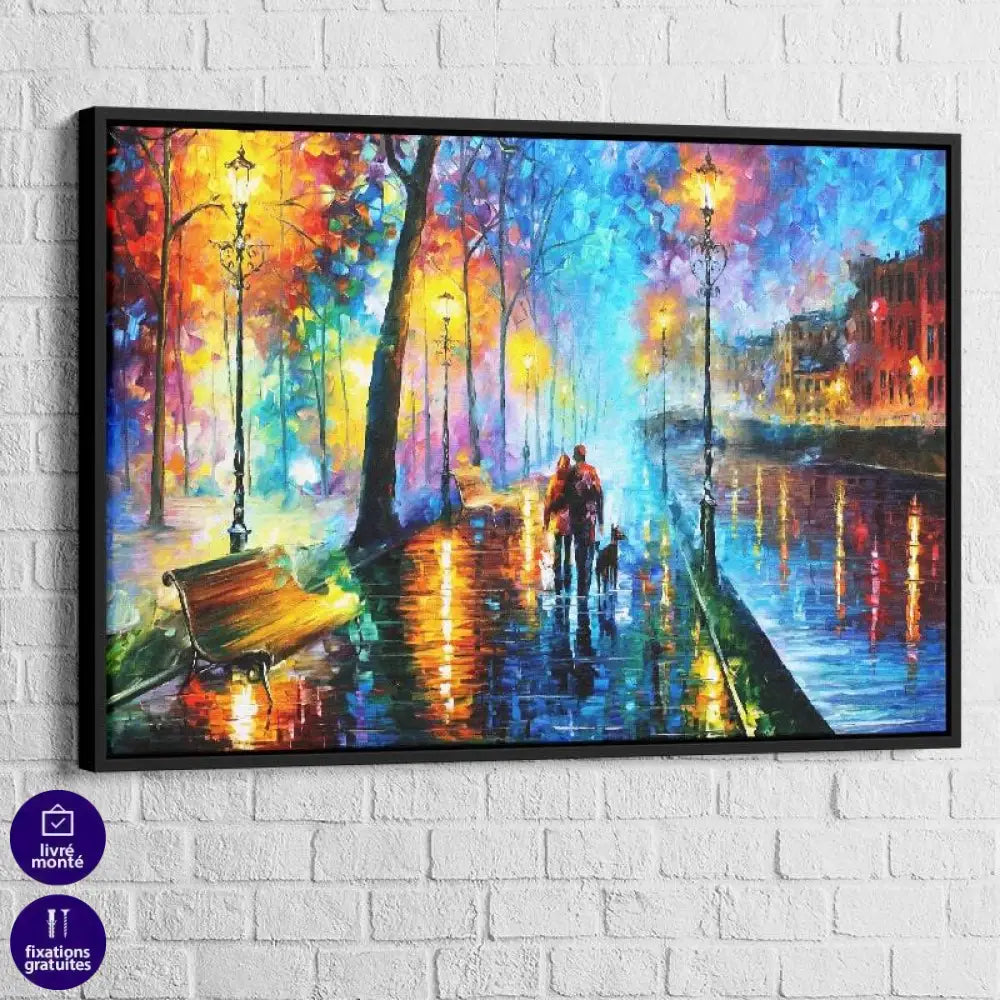 Tableau Paysage Mélodie de nuit - Montableaudeco