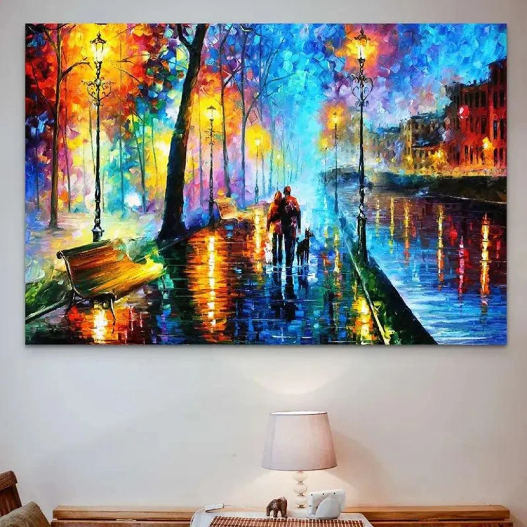 Tableau Paysage Mélodie de nuit - Montableaudeco