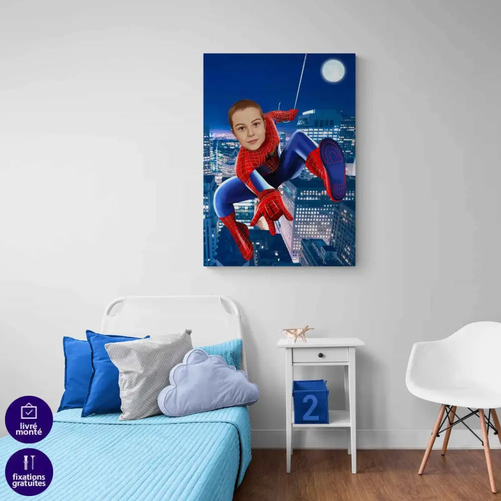 Tableau Personnalisable Spiderman 2 - Montableaudeco