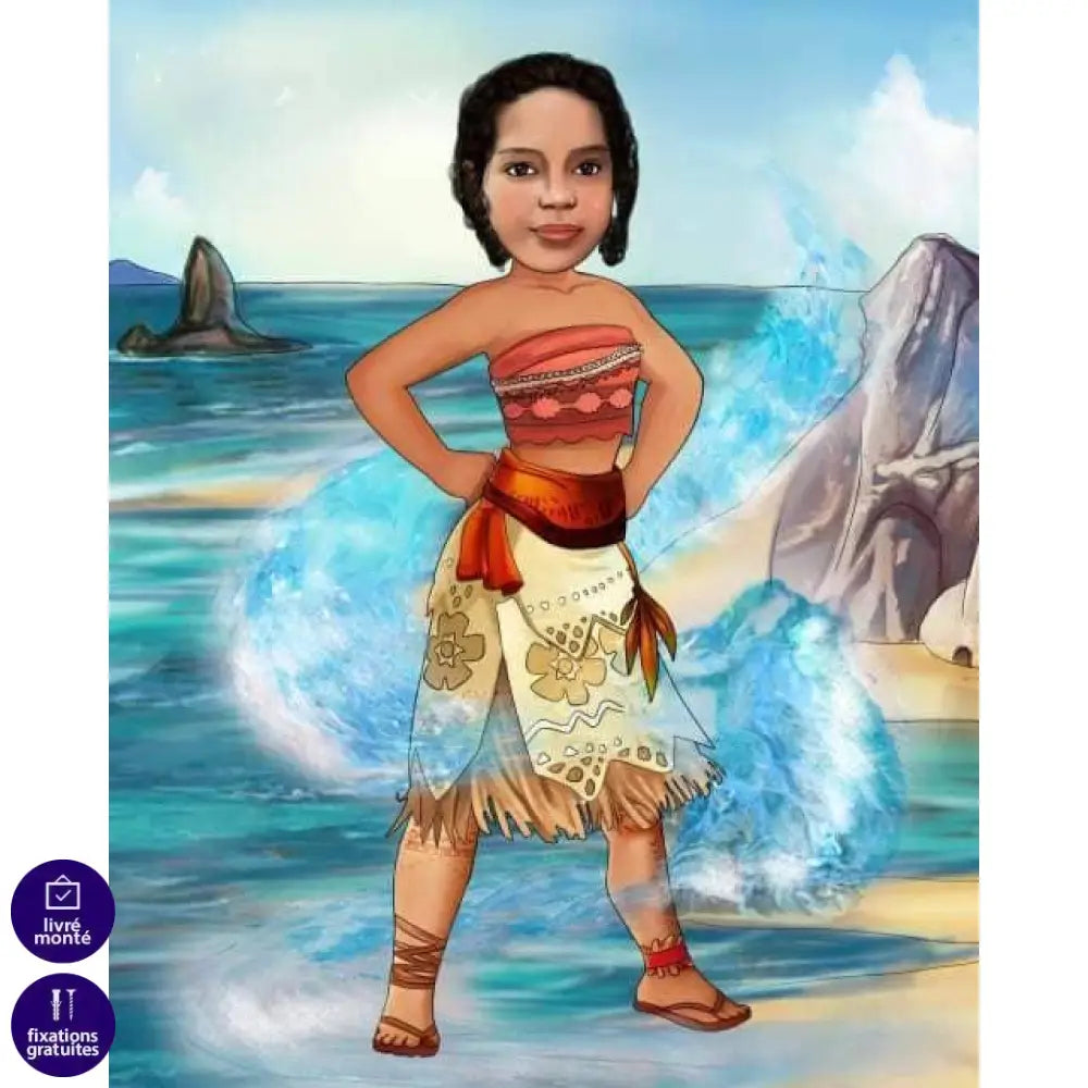 Tableau Personnalisé Enfant Gaming & Contes de Fées - Montableaudeco