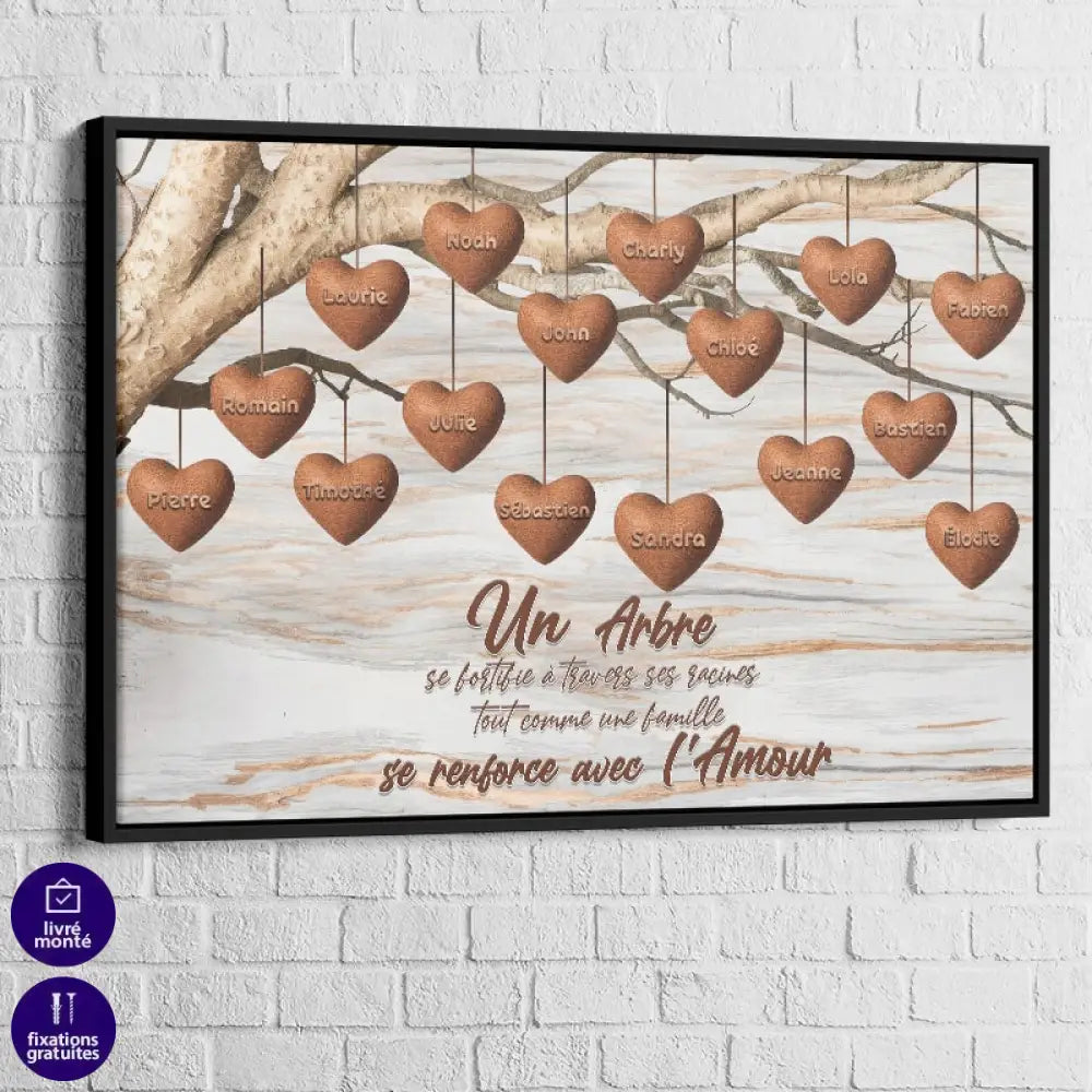 Tableau Personnalisé Famille | Profitez des Promos ! c