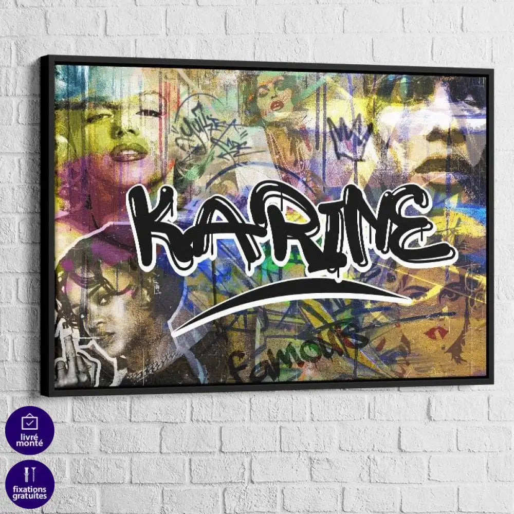 Tableau Personnalisé Prénoms Fille ou Garçon - Montableaudeco