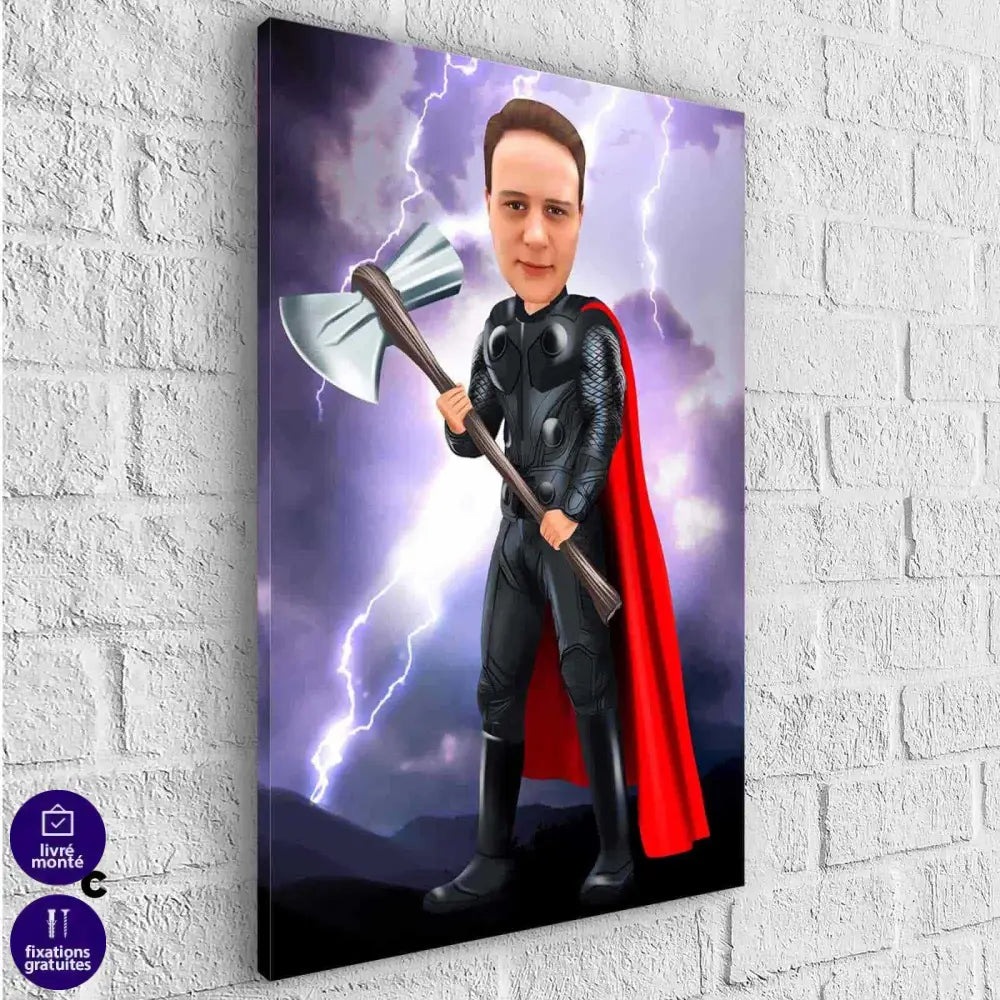 Tableau Personnalisé Super Héros c