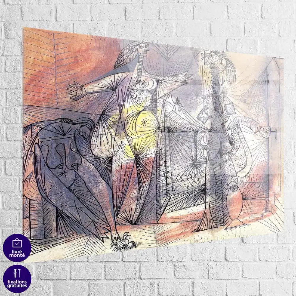 Tableau Picasso | Les Baigneuses au crabe D