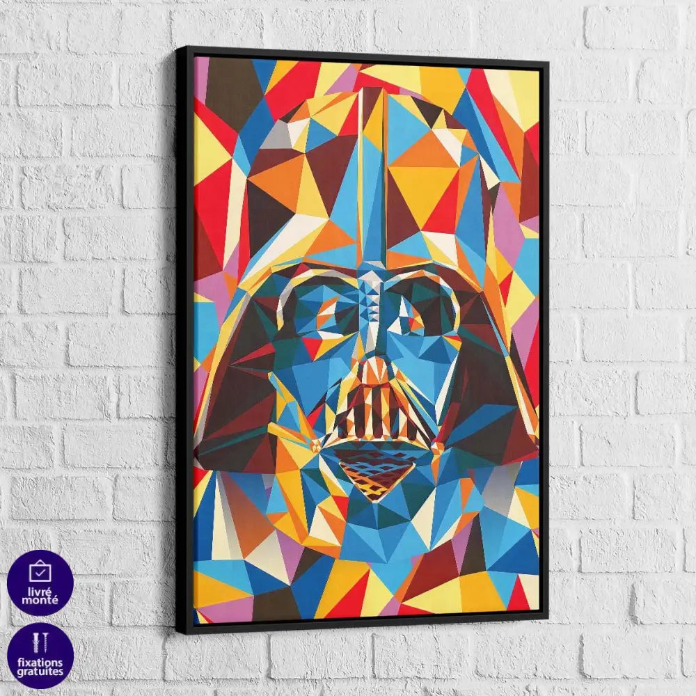 Tableau Pop Art Dark Vador - Montableaudeco