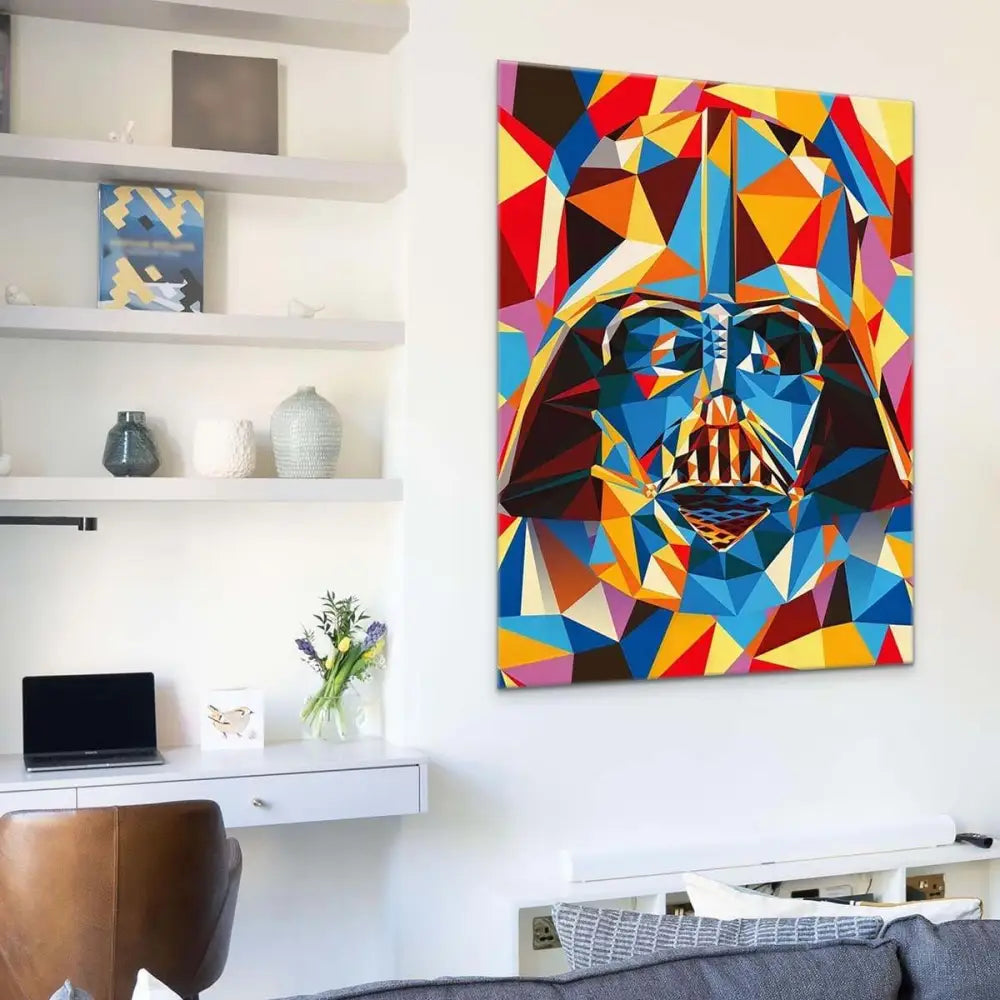 Tableau Pop Art Dark Vador - Montableaudeco