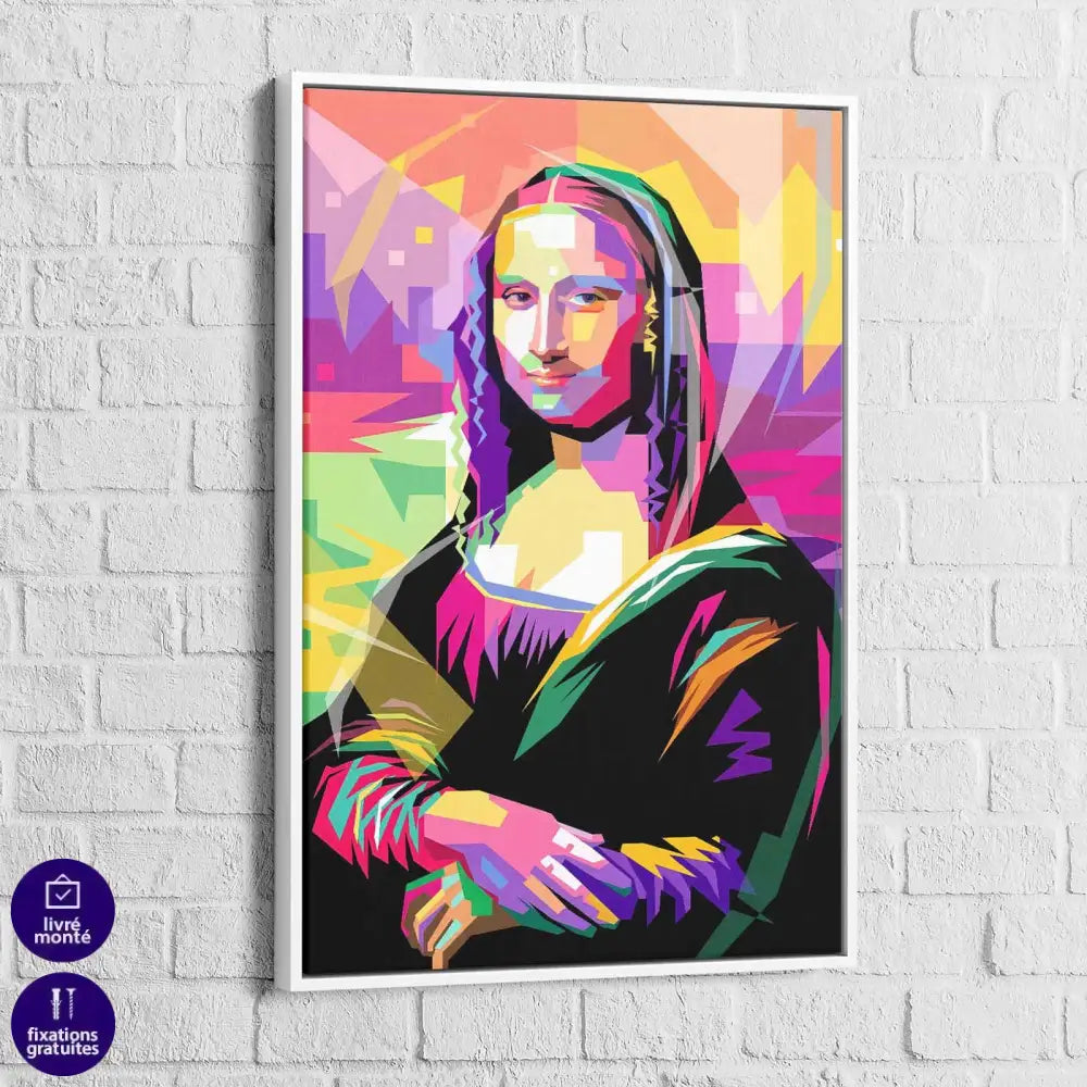 Tableau Pop Art La Joconde - Montableaudeco