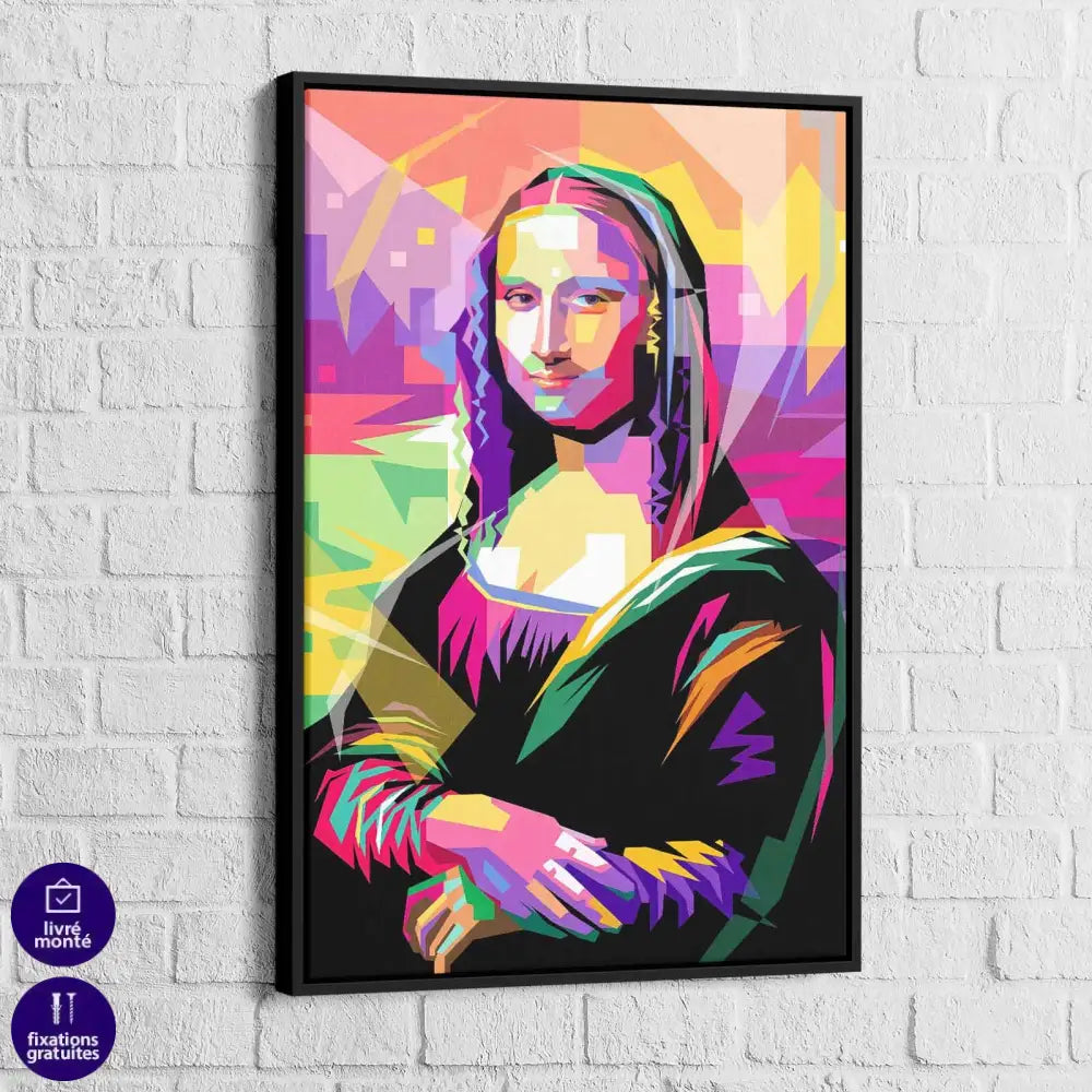 Tableau Pop Art La Joconde - Montableaudeco