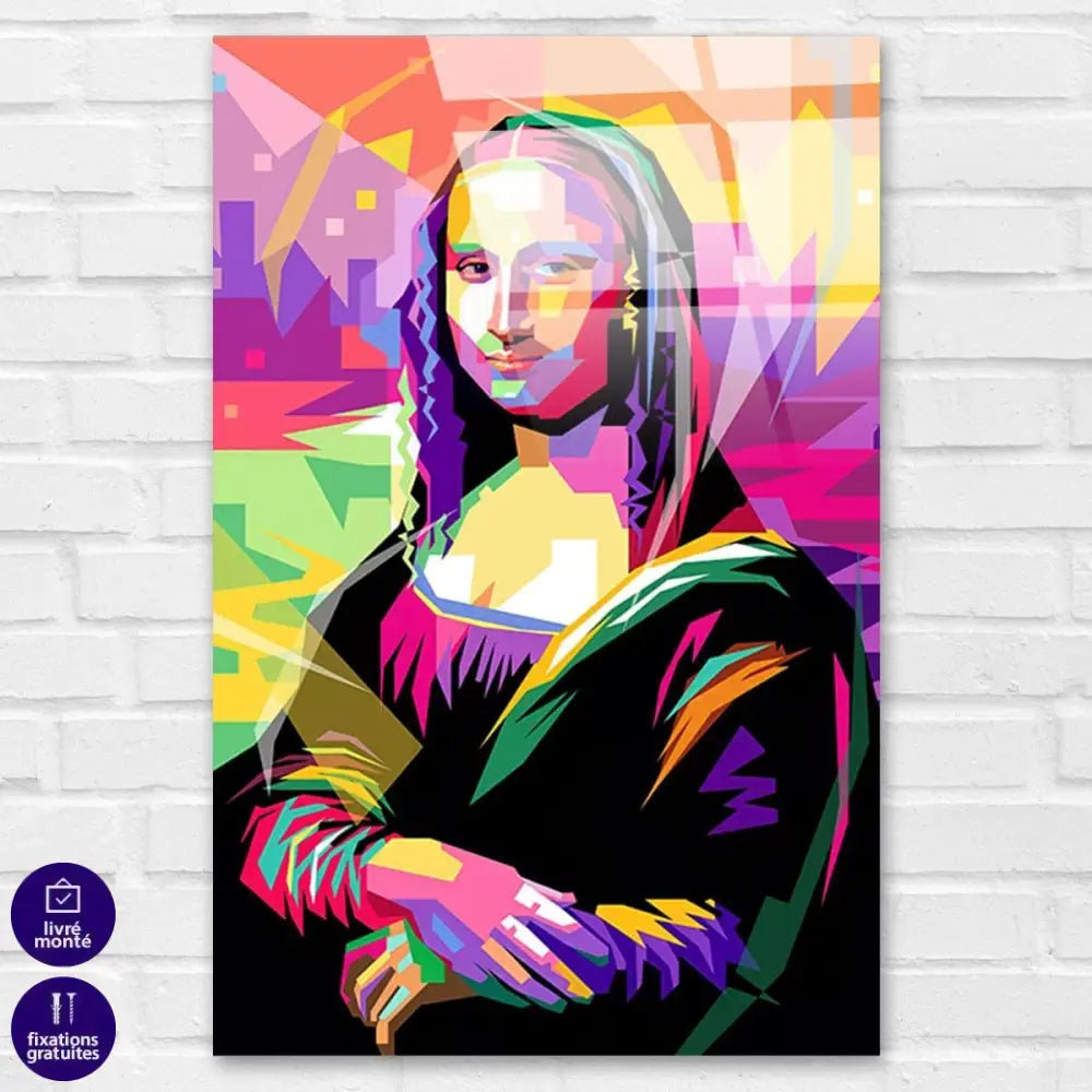 Tableau Pop Art La Joconde - Montableaudeco