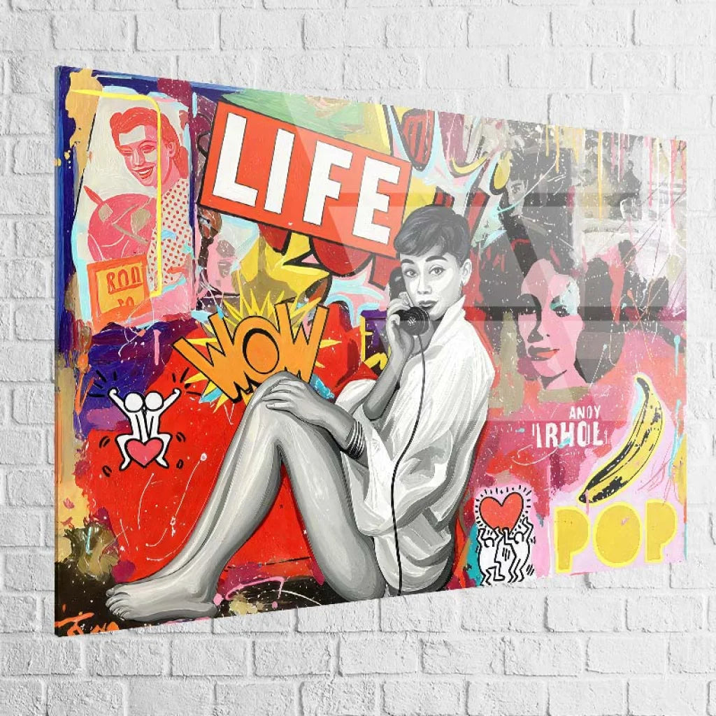 street art banane pop Warhol