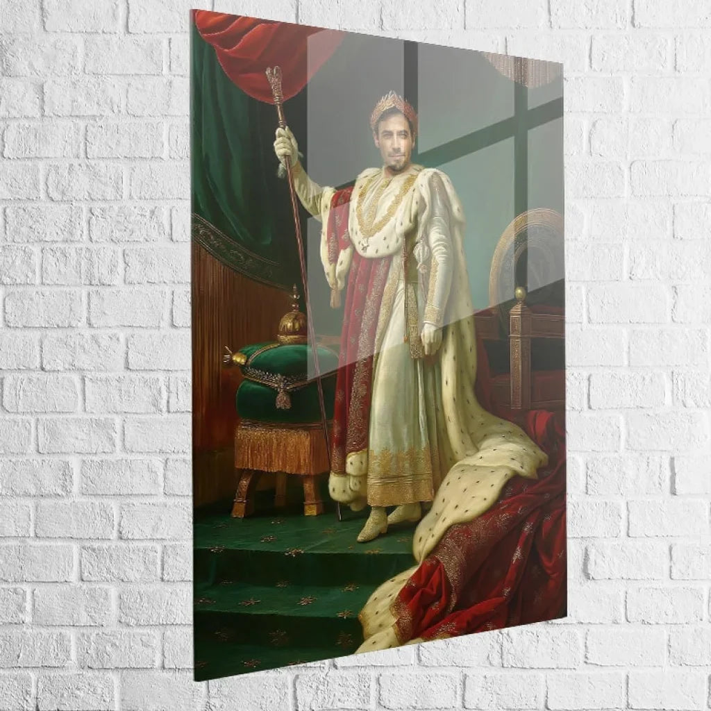 Plexiglas Portrait Historique L’Empereur – finition brillante moderne