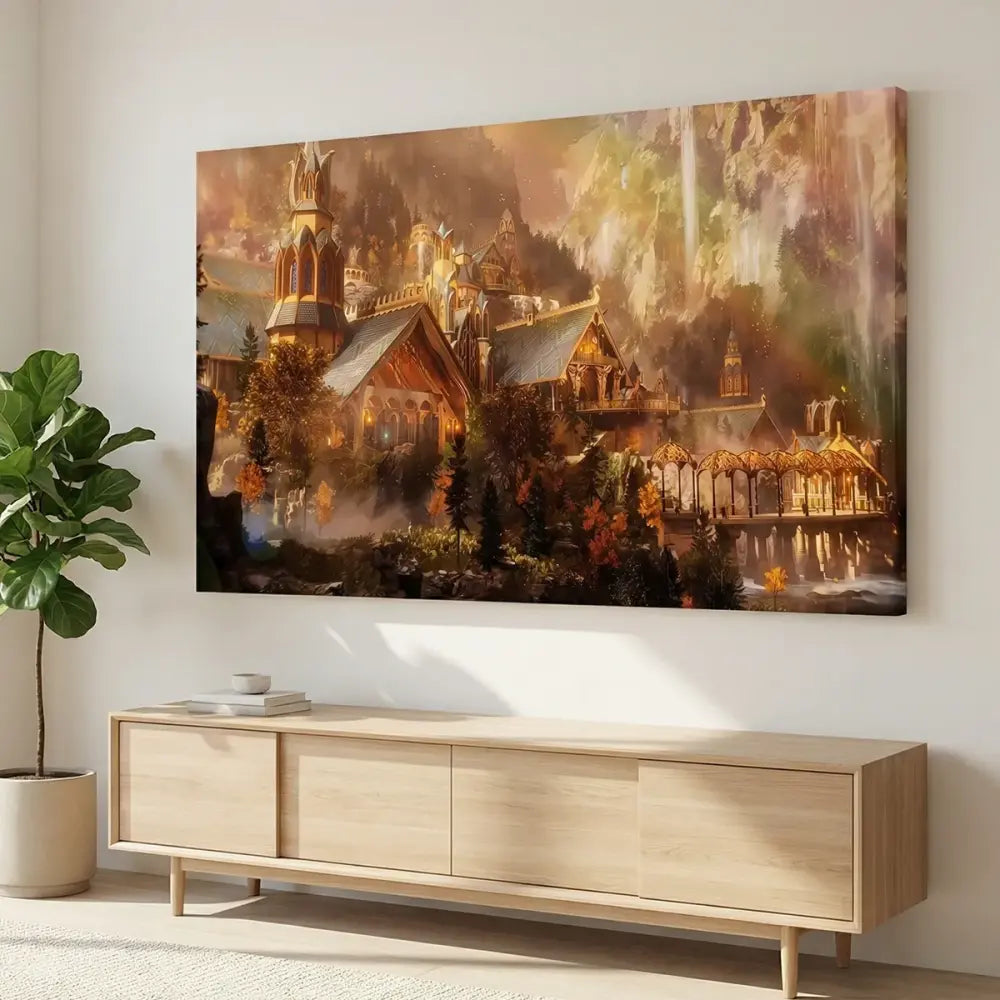 The Lord of the Rings Eregion Painting