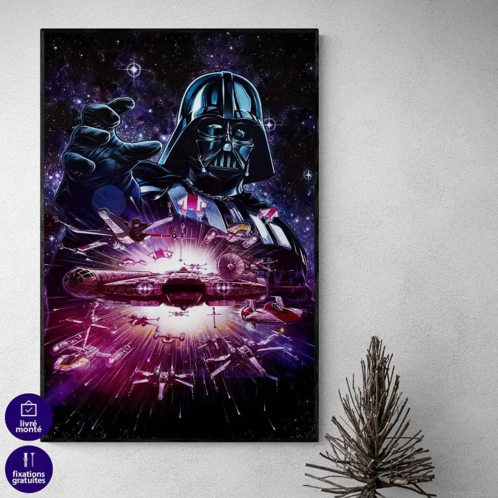 Tableau Star Wars Epic Story - Montableaudeco