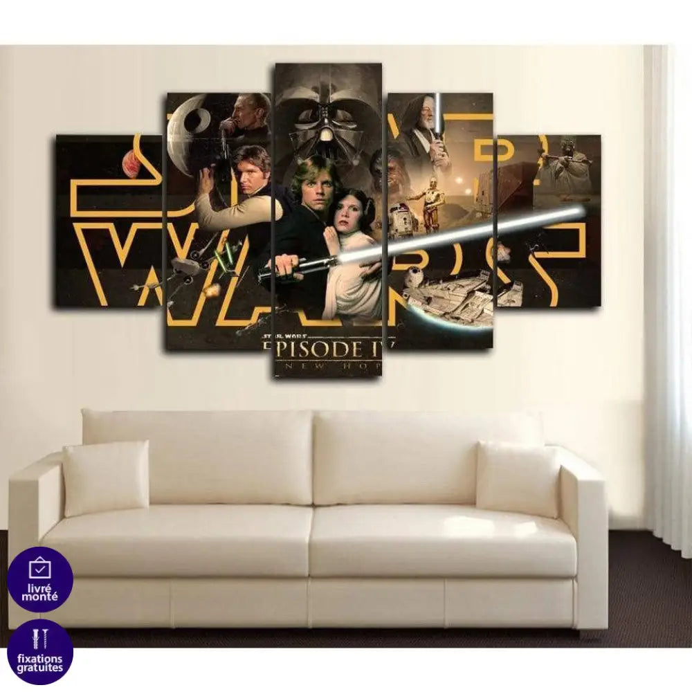 Tableau Star Wars Episode IV - Montableaudeco
