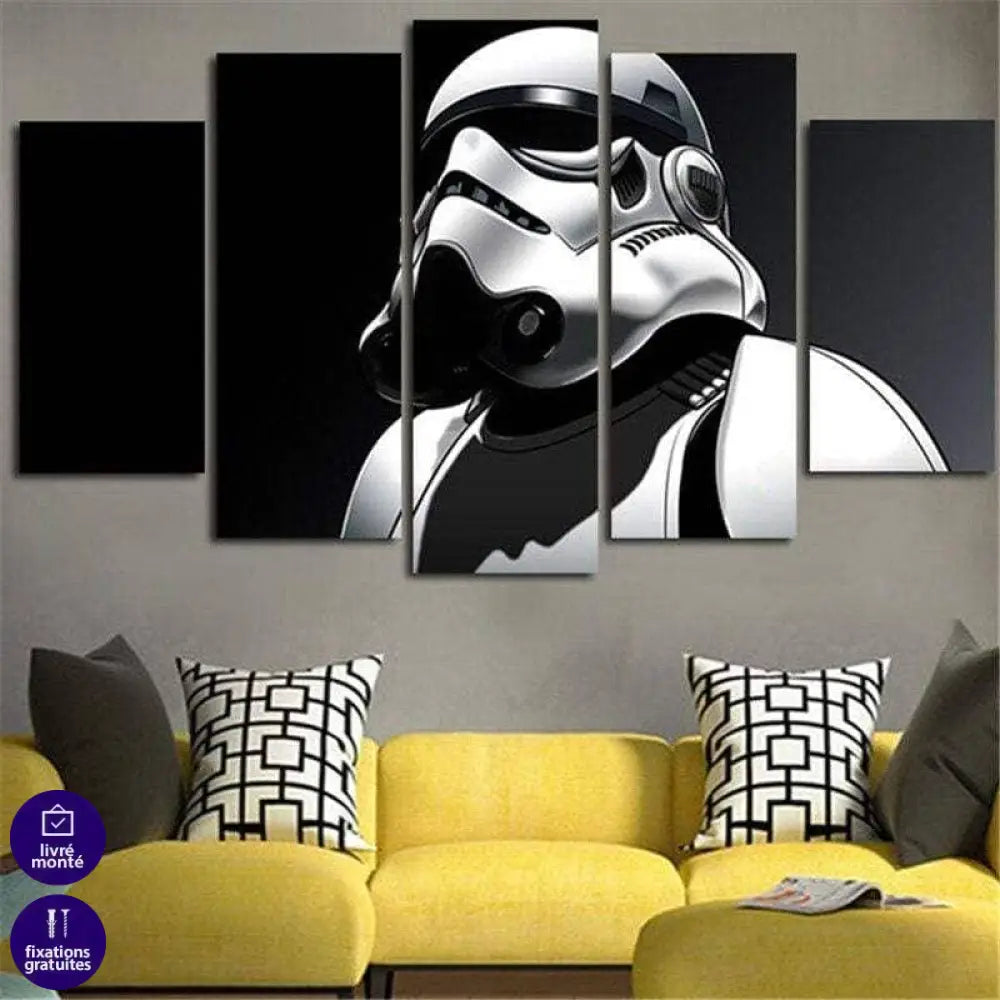 Tableau Star Wars Le Stormtrooper - Montableaudeco