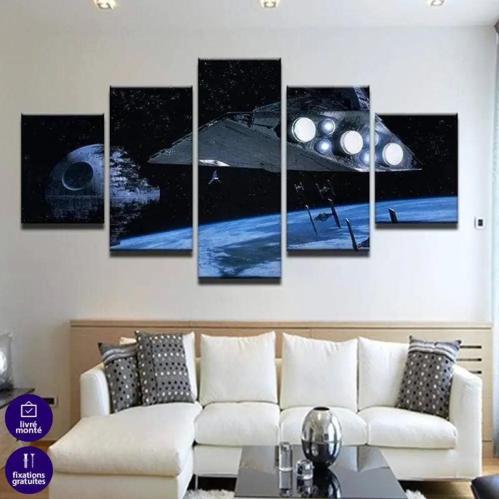Tableau Star Wars MotherShip - Montableaudeco