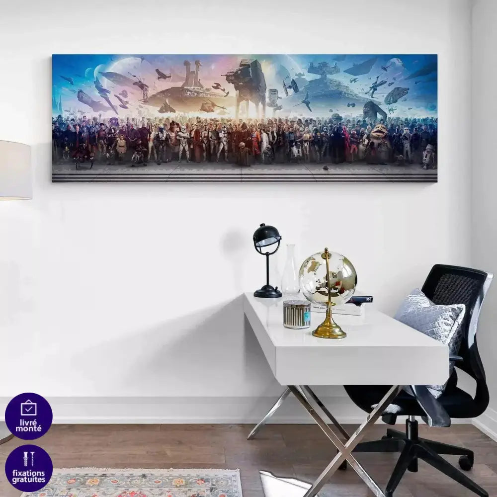 Tableau Star Wars Panoramique - Montableaudeco