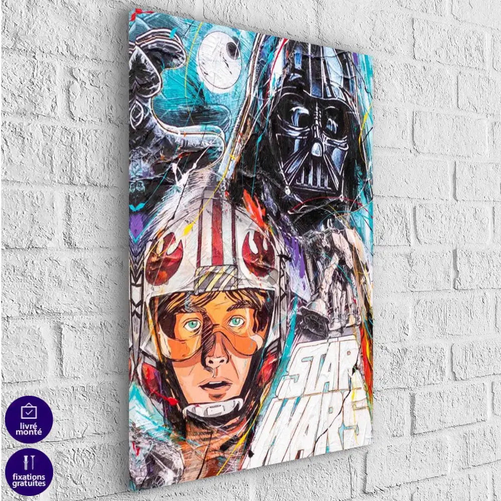 Tableau Star Wars Retro - Montableaudeco