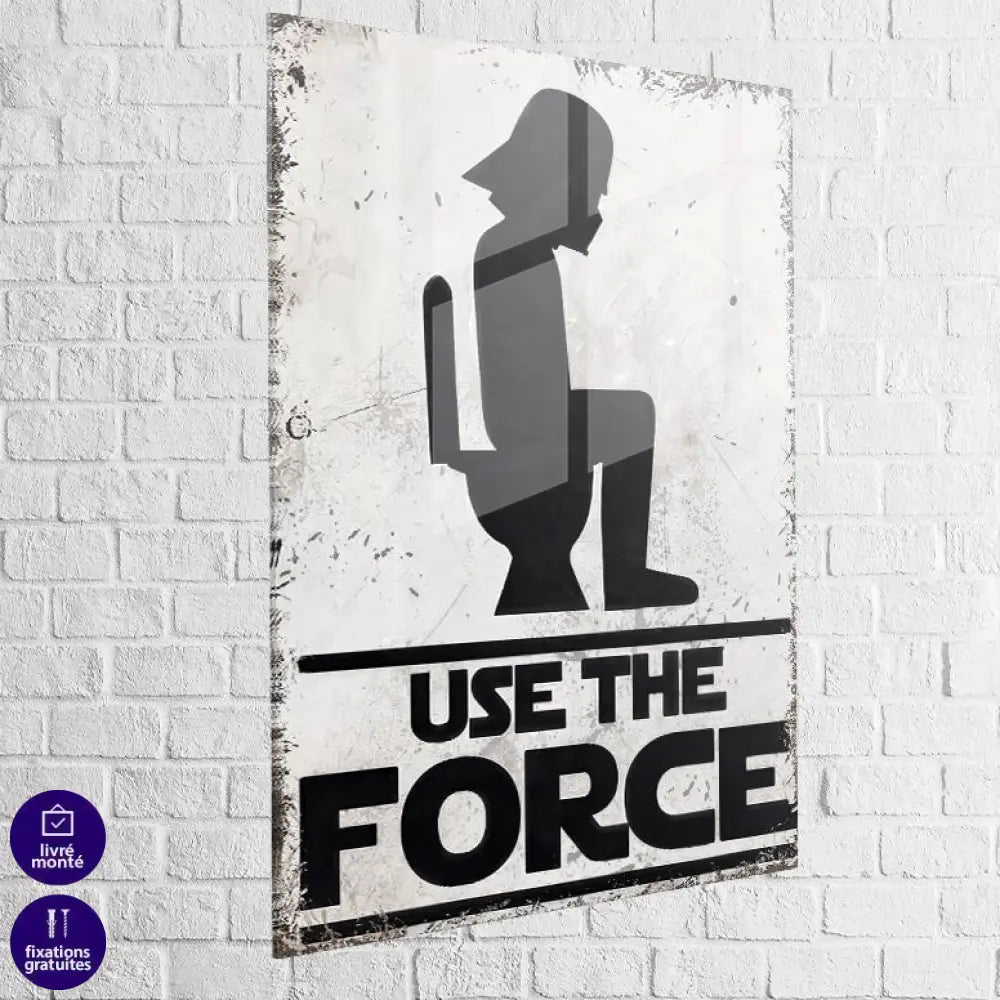 Tableau Star Wars Use The Force 40x60cm / Plexiglas Tableau Star Wars