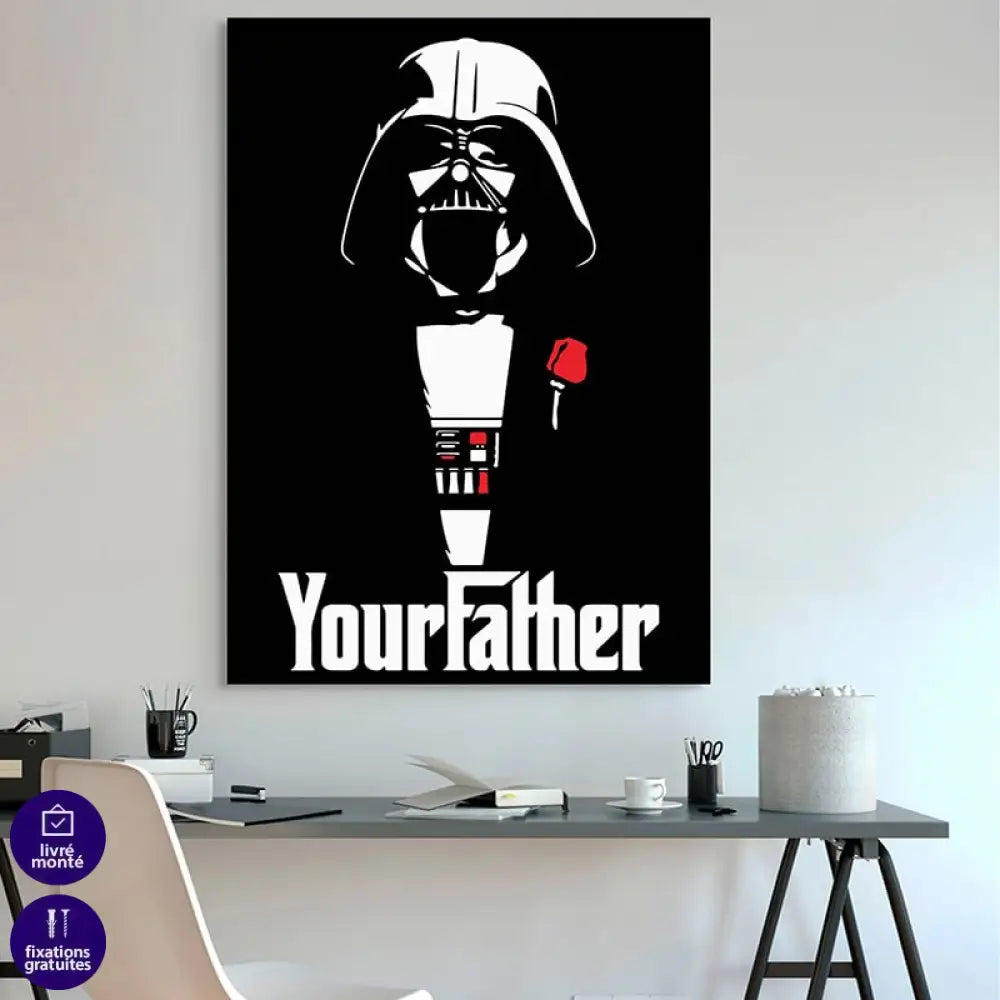 Tableau Star Wars Your Father c