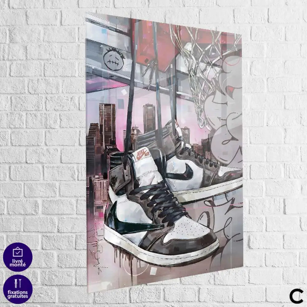 Tableau Street Art Air Basket Collection - Montableaudeco