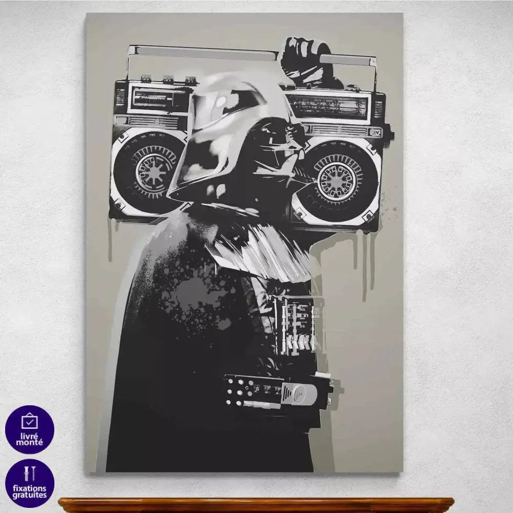 Tableau Street Art Banksy Vador - Montableaudeco