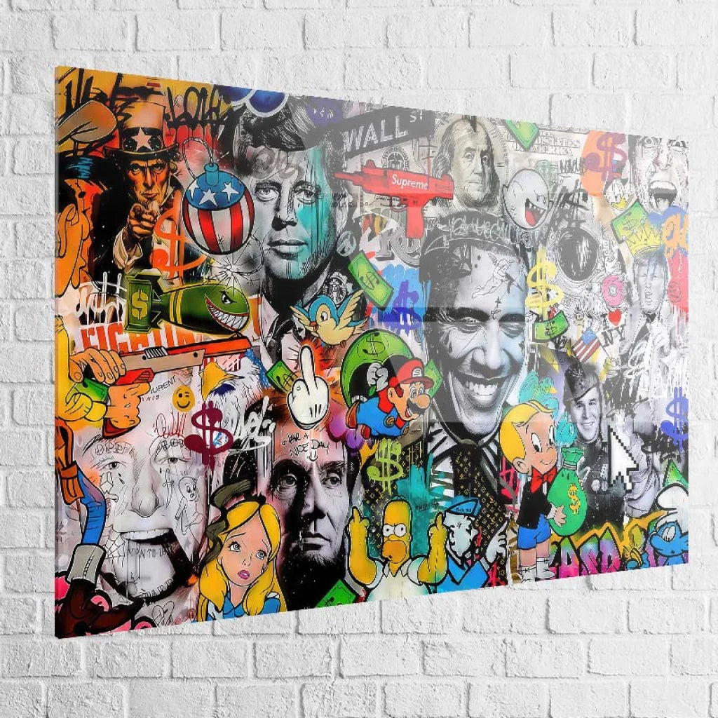 Tableau Street Art Culture Pop USA Tableau Street Art