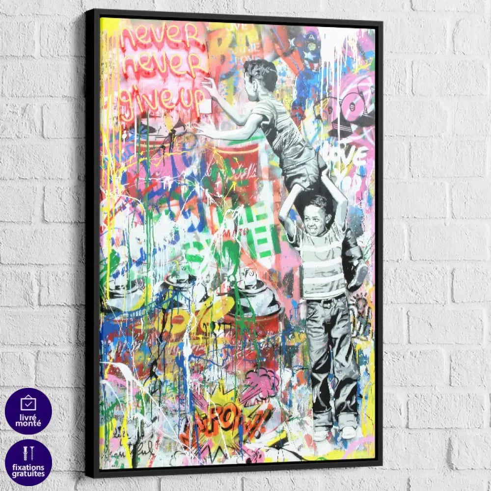 Tableau Street Art Graffiti d’Espoir 4