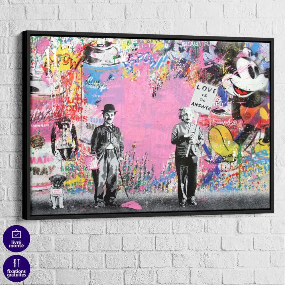 Tableau Street Art Graffiti Dreams 5