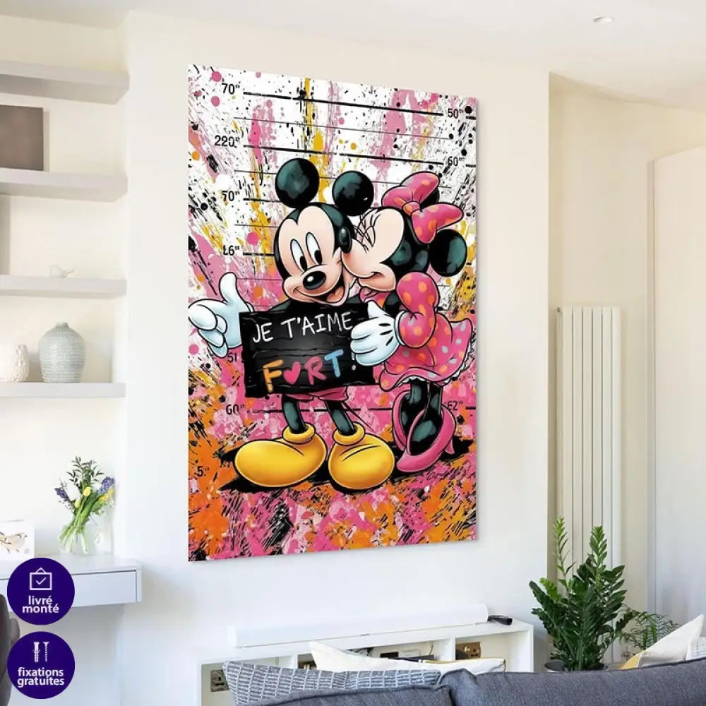 Tableau Street Art Je T’aime Fort Tableau Street Art